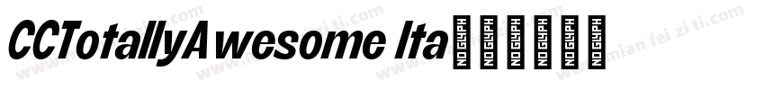 CCTotallyAwesome Ita字体转换